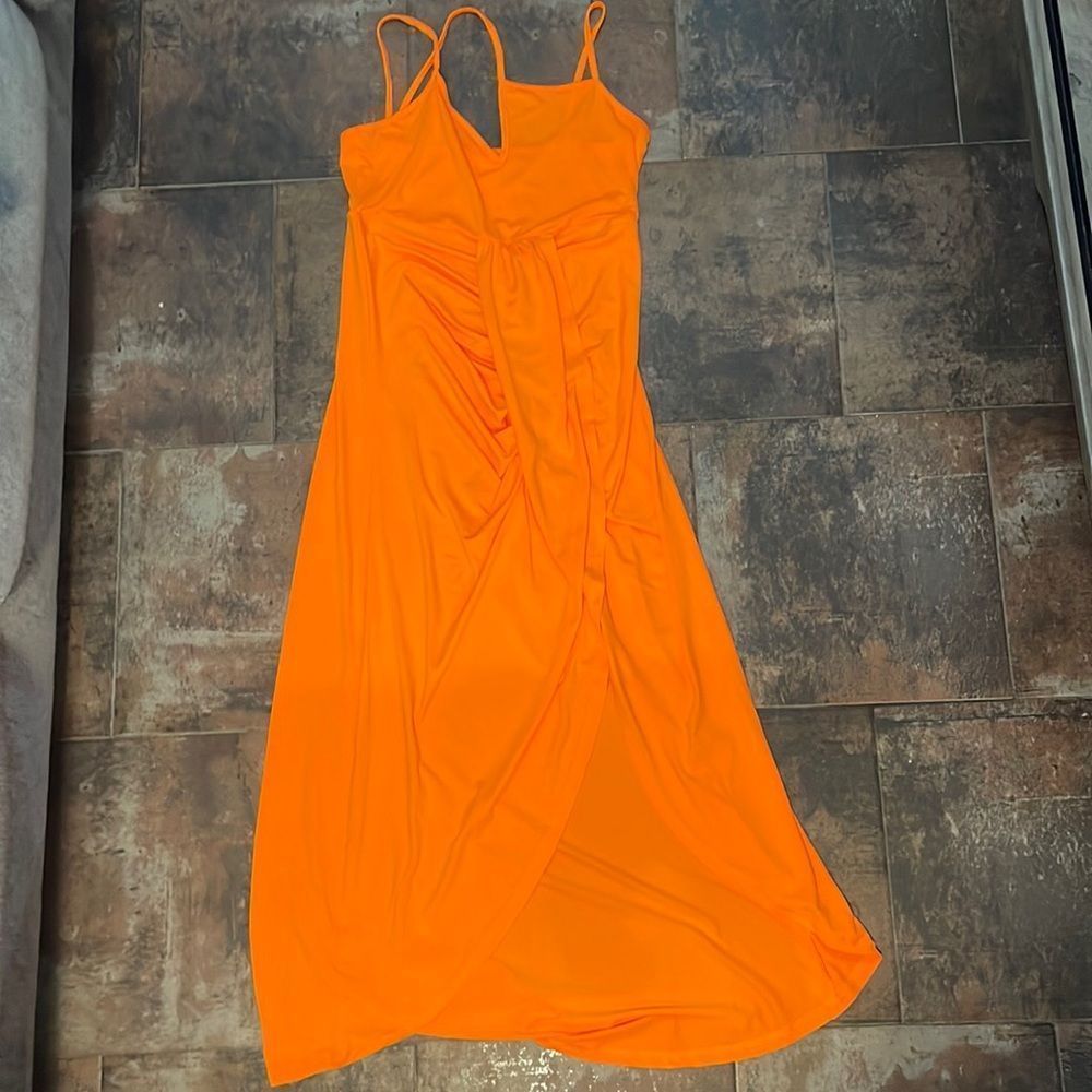 Tangerine dress 